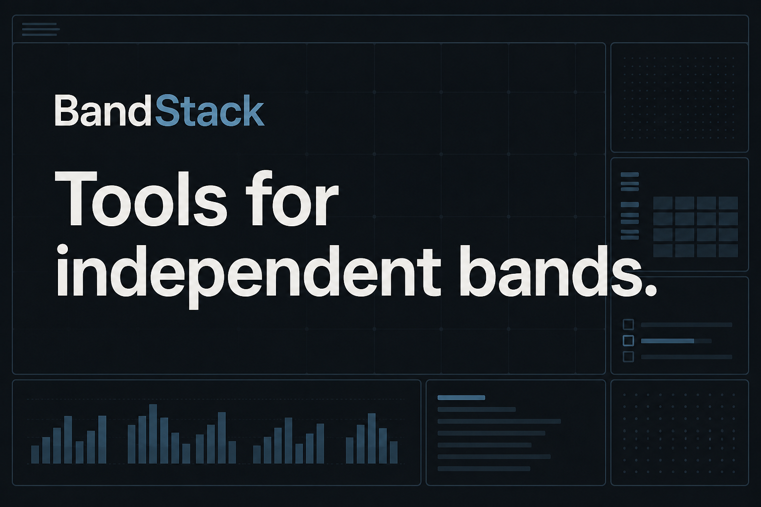 made an app for my band because i was sick of doing setlists and stage plots by hand, it kinda got o